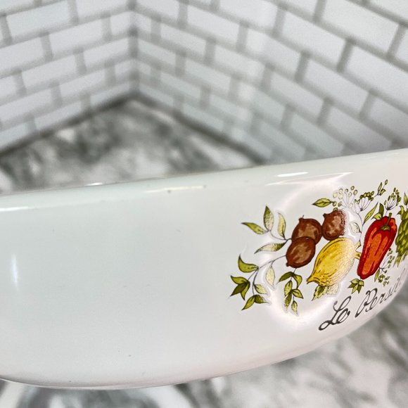 Vtg Set of 2 Corning Ware Spice O' Life Pans P-81-B La Sauge & P-83-B Le Persil - Picture 8 of 15